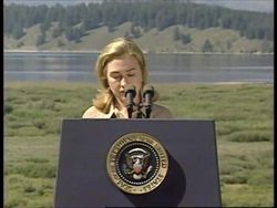 USA: WYOMING: HILLARY CLINTON TO ATTEND WOMEN'S CONFERENCE IN CHINA News Clip