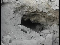 Aftermath of missile strike in Gaza City News Clip