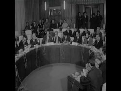 SYND 4 3 69 ALGERIAN PRESIDENT MEETS SYRIAN DELEGATION Instructional Video