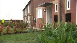 New Build Construction Site In Salford News Clip