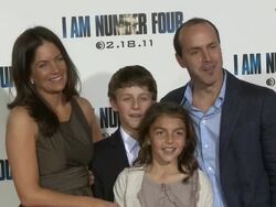 Holly Kuespert (L), D.J. Caruso (R), Kids at the 'I Am Number Four' Premiere at Westwood CA. (Footage by WireImage Video/GettyImages) Stock Footage
