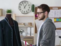 Fashion designer Stock Footage