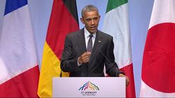 President Obama addressed the G7 Summit on Monday where he discussed ongoing issues including continued sanctions against Russisa and combatting Islamic extremists. (June 8) News Clip