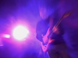 Rock and Roll Guitar Player Stock Footage