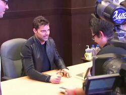 Ricky Martin at the Ricky Martin Signs Copies Of His New Book 'Me' at Los Angeles CA. (Footage by WireImage Video/GettyImages) Stock Footage