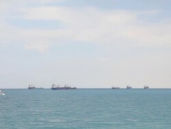 Sailing boat on sea Stock Footage