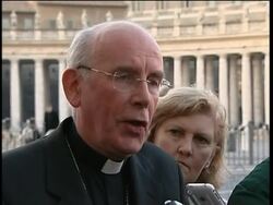 Irish clergy comments after meeting Pope over sex-abuse scandal News Clip