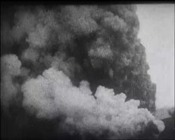 Rabaul eruption. News Clip