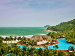 Tropical paradise Stock Footage