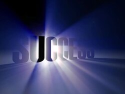 Success animation Stock Footage