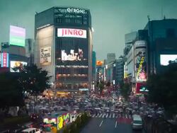 Timelapse of Tokyo, Japan Stock Footage