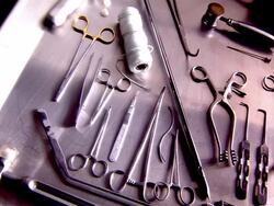Surgical tools Stock Footage