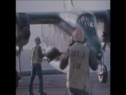UNUSED 24/10/80 NATO EXERCISE TEAM WORK IN NORTH ATLANTIC OFF NORWAY News Clip