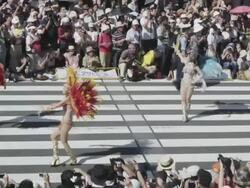 Asakusa Samba Festival Stock Footage