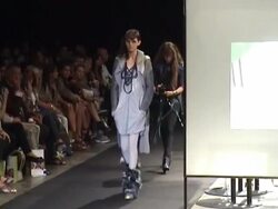 Models on the runway at Buenos Aires Fashion Week on February 23, 2011, in Buenos Aires, Argentina. (Footage by Meche Marmol/LatinContent/Getty Images) Stock Footage