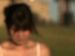 Girl searching-slow motion Stock Footage