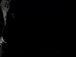  MS SLO MO Athlete dribbling basketball / Beaverton, OR, USA Stock Footage