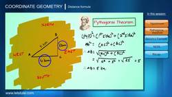 Introduction to Distance Formula in Coordinate Geometry Instructional Video