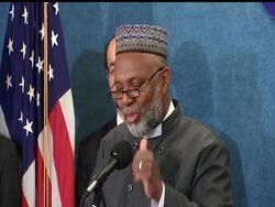Leaders from ten Muslim organizations gathered in Washington to speak out against Thursday's House hearings on the fight against radical muslims and terrorism. News Clip