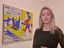 Roy Lichtenstein Retrospective at Tate Modern News Clip