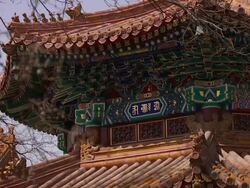 Yonghe Lamasery Lama Buddhist Temple in Beijing News Clip
