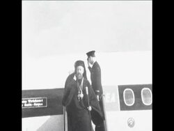 SYND 3 9 68 ARCHBISHOP MAKARIOS IN ATHENS MEETING ON GRECO-TURKISH PROBLEM News Clip