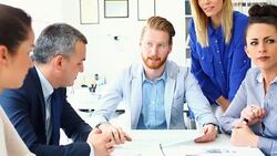 Business meeting. Stock Footage