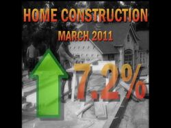 Builders broke ground on more new homes last month, giving the weak housing market a slight boost at the start of the spring buying season. News Clip