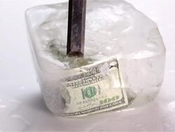 Breaking Ice Stock Footage