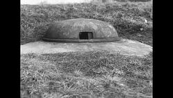 Soviet troops capture German fortifications in Poland during World War II News Clip