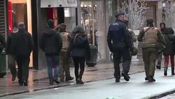 CLEAN : Empty streets and shuttered shops in tense Brussels News Clip