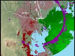 A hurricane watch has been issued for the coasts of Texas and Mexico in the Gulf as Tropical Storm Hermine approaches.  Heavy rain is predicted. It could cause flash floods and mudslides. News Clip