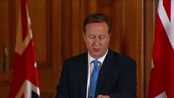 British Prime Minister Cameron meets Italian Premier Letta News Clip