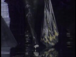 The glamorous designer provides the finale for London Fashion Week Instructional Video