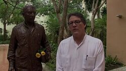 VOICED : Develan en Cuba escultura de Gabriel Garcia Marquez News Clip
