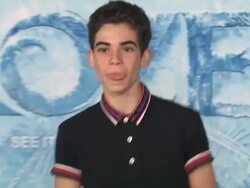Cameron Boyce at Walt Disney Animation Studios''Frozen' Los Angeles Premiere in Hollywood, CA, on 11/19/2013. (Footage by WireImage Video/Getty Images) Stock Footage