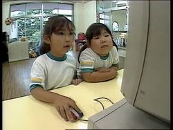 Japan - Mouse Draws Computer Kiddies News Clip