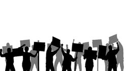 Fight for your rights Stock Footage