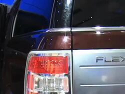 2009 Ford Flex montage Stock Footage