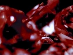 Red Diamonds Rotating Stock Footage