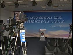 Preps at Royal, Sarkozy HQs ahead of results News Clip