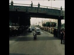 SYND 26 11 77 SADAT SPEECH IN PARLIAMENT ON VISIT TO ISRAEL News Clip