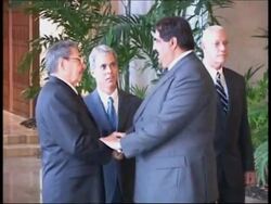 Emir of Qatar arrives for talks on bilateral cooperation News Clip