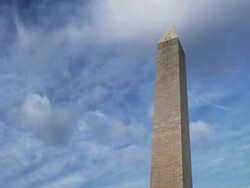 Loop-able Washington Monument Stock Footage