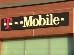 ATMOSPHERE: Signage at the Lamar Odom Greets Fans At T-Mobile And Gears Up For NBA All-Star 2011 In Los Angeles at Los Angeles CA. (Footage by WireImage Video/GettyImages) Stock Footage