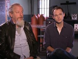 INTERVIEW - Daniel Stern & Christopher Denham on how these themes resonate in 2014 at the 'Manhattan' Press Junket Stock Footage