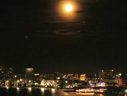 Flying Balloon Lantern Stock Footage