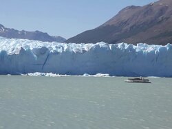 The Perito Moreno Glacier in Patagonia, Argentina. Stock Footage
