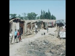 CUTS 3 11 80 SQUATTER CAMPS OUTSIDE CITY News Clip