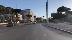 Timelapse of an empty Rome as shutdown continues Instructional Video